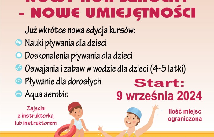 Nowe kursy już od września!